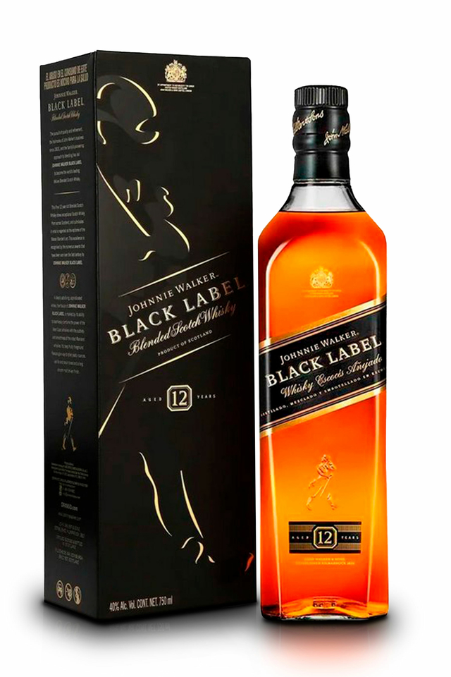 Whisky Johnnie Walker Black Label 12 Anos 1L
