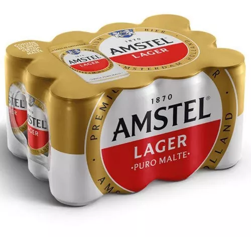 Amstel Latão 473ml Caixa com 12 unidades