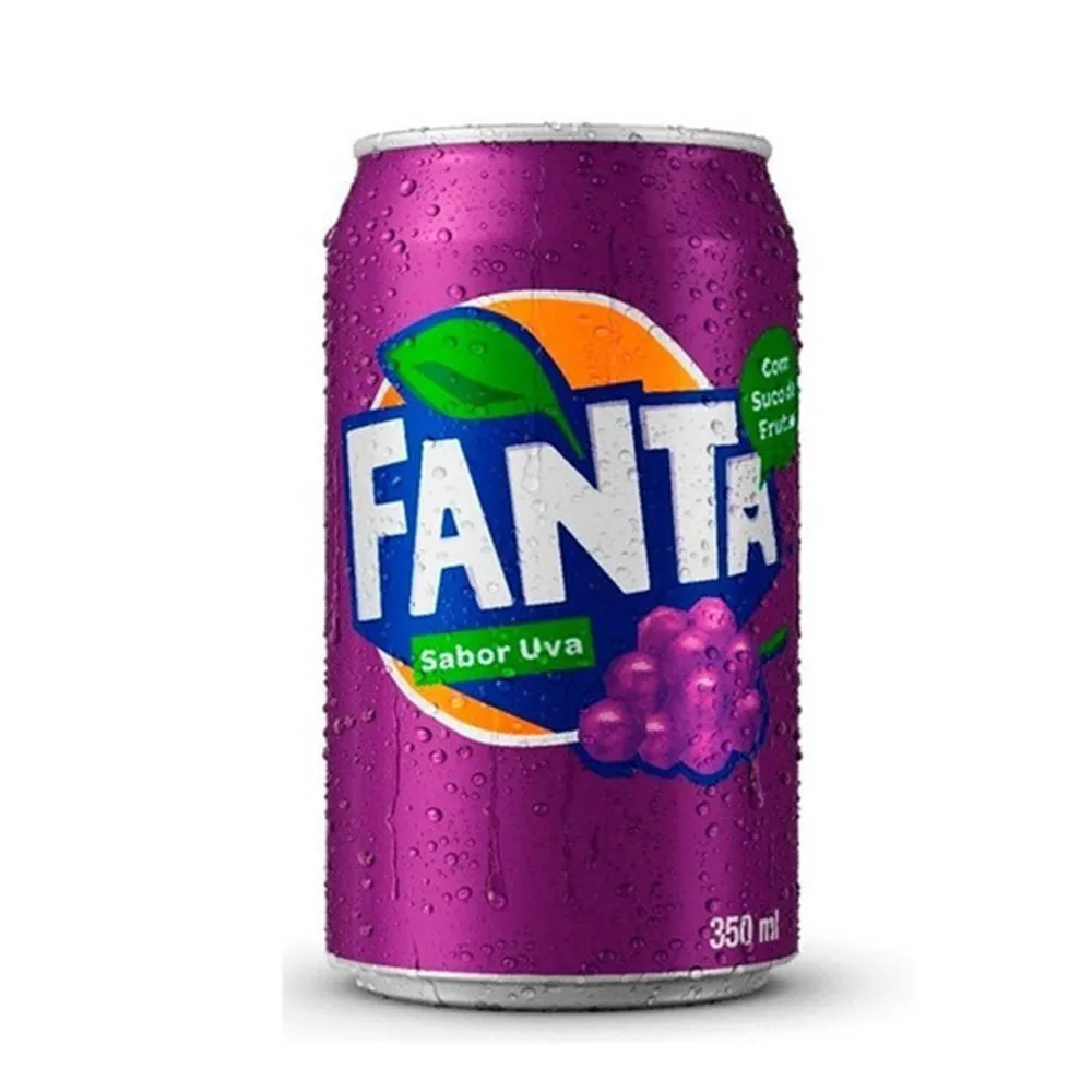 Fanta Uva Lata 350ml