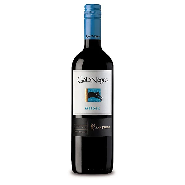 Vinho Argentino Gato Negro Malbec 750ml