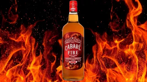 Cachaça Cabare Fire 1 L