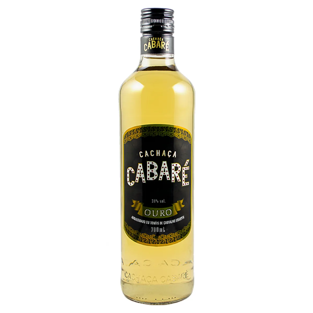 Cachaça Cabaré Ouro 700ml