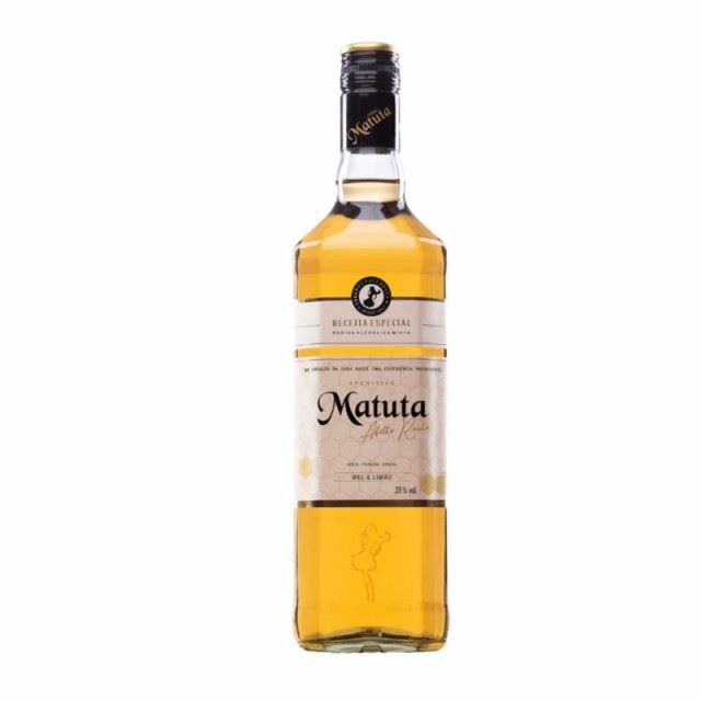 Cachaça Matuta Mel e Limão 1 L