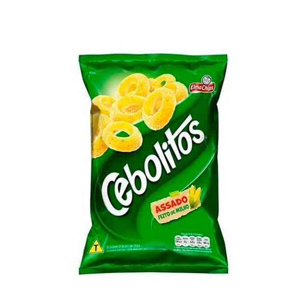 Salgadinho Cebolitos pacote com 33g