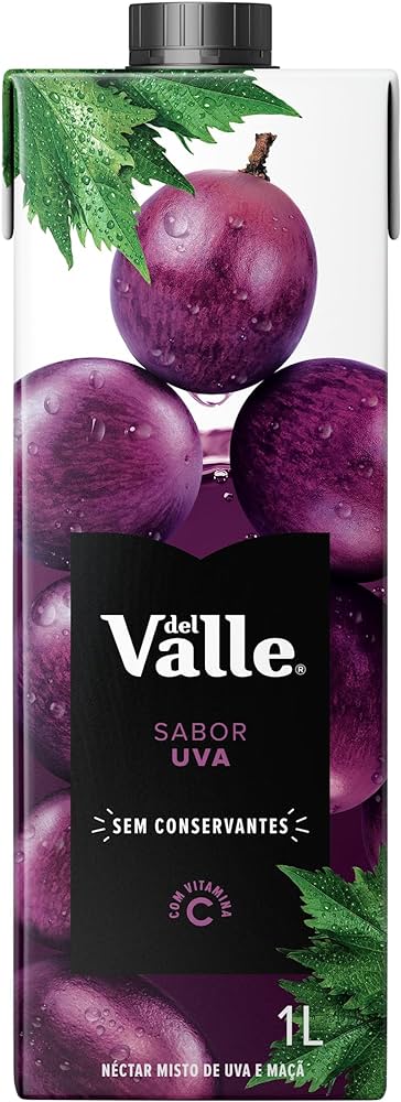 Suco Del Vale Mais Néctar De Uva 1 L
