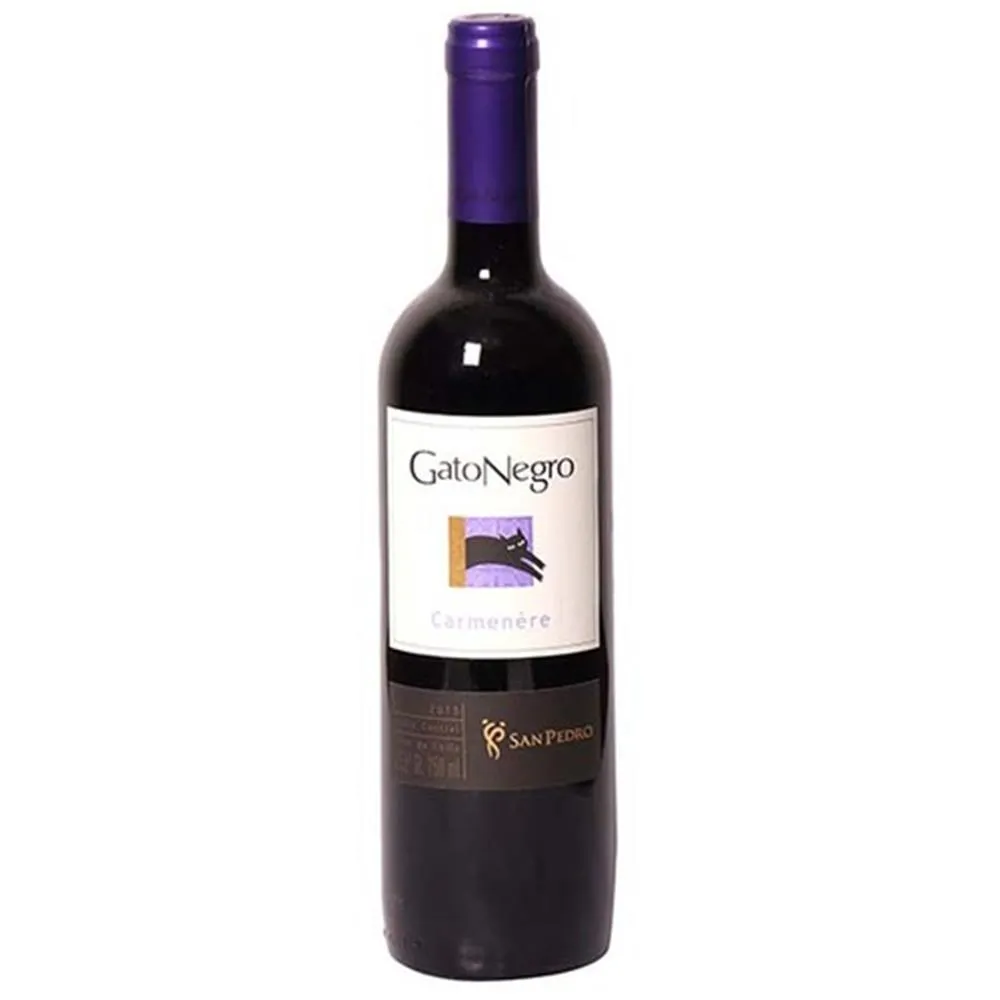 Vinho Gato Negro Carmenère 750ml