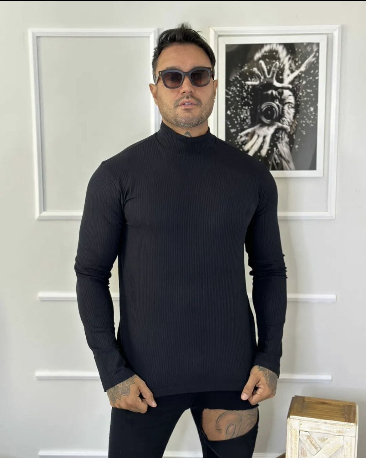 Camisa Cacharrel Manga Longa Starpolis