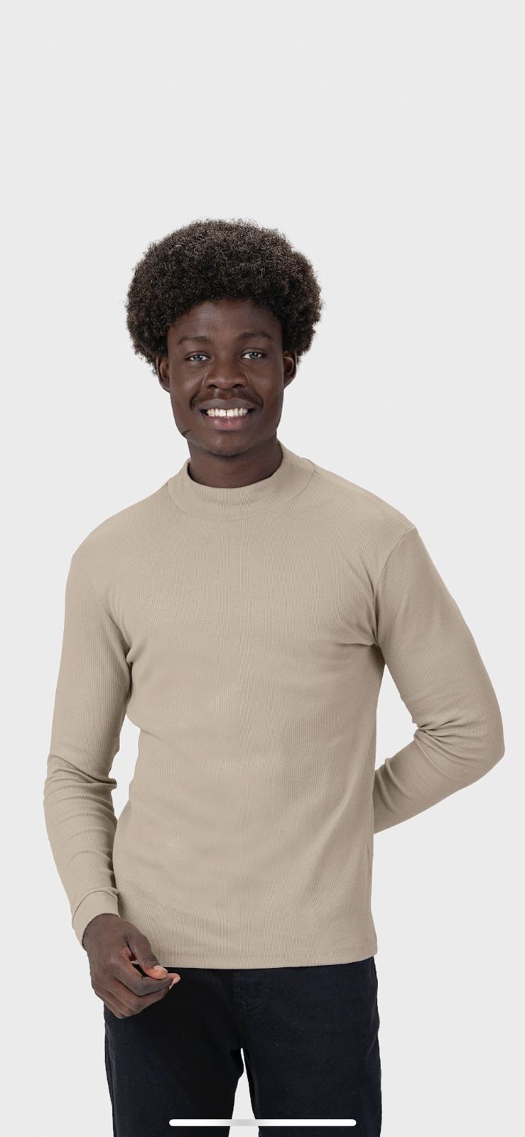 Camisa Manga Longa Gola Alta Malwee