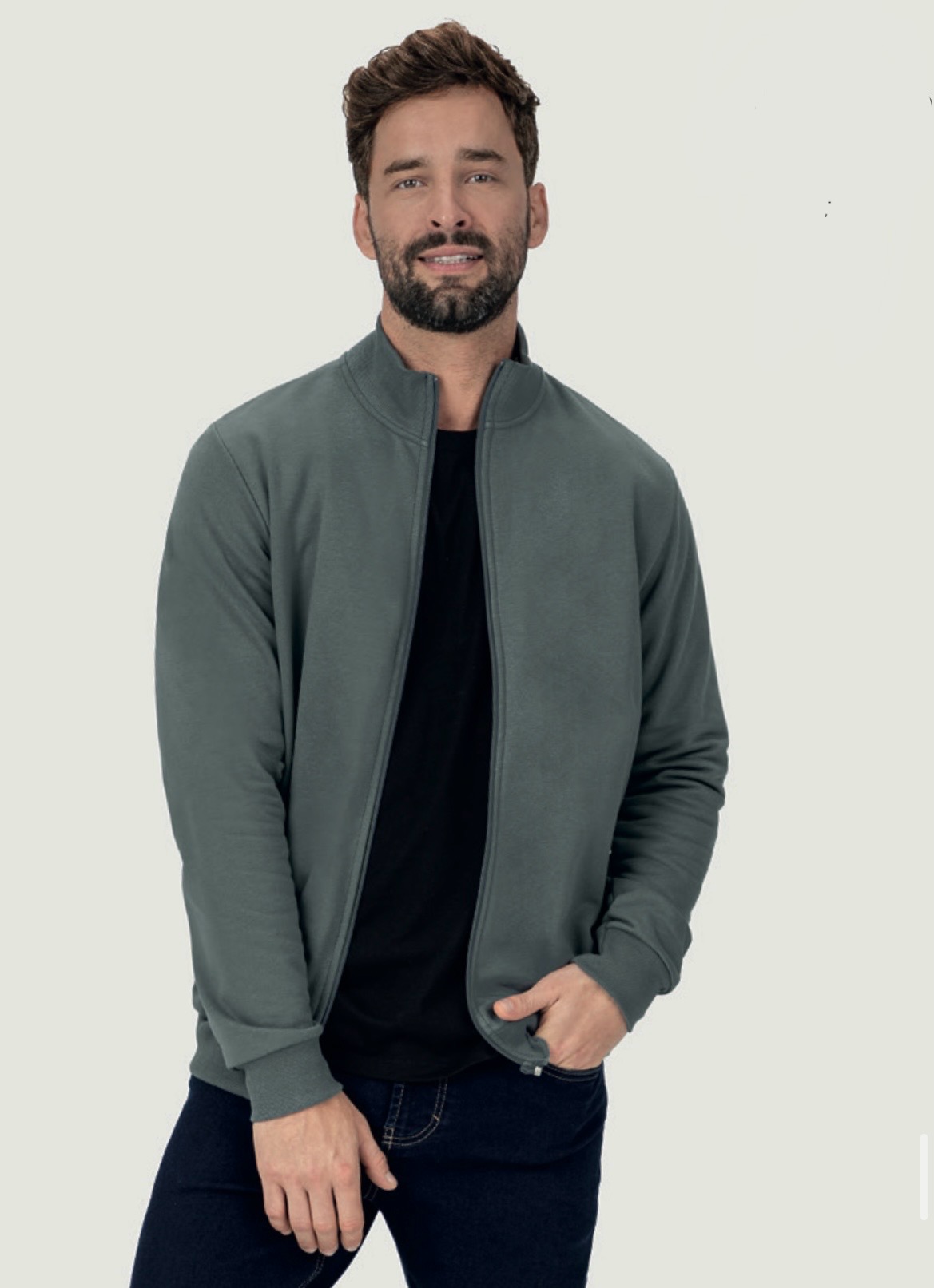 Casaco Moletom Aberto Básico Malwee