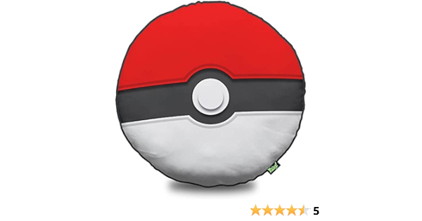 Almofada Redonda Pokebola