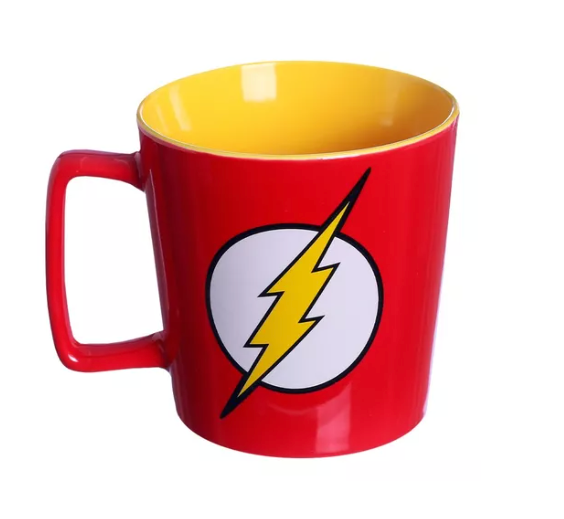 Caneca De Cerâmica 400ml The Flash Dc Zona Criativa