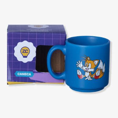 CANECA MINI TINA TAILS - SONIC SPEED