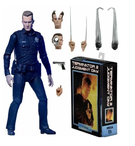 Boneco T-1000 - Terminator 2 - Neca