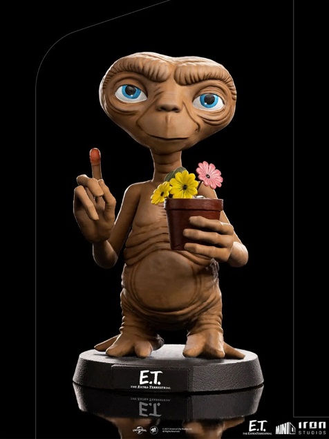 Estátua E.T (40th Anniversary) - E.T. The Extra-Terrestrial - MiniCo - Iron Studios