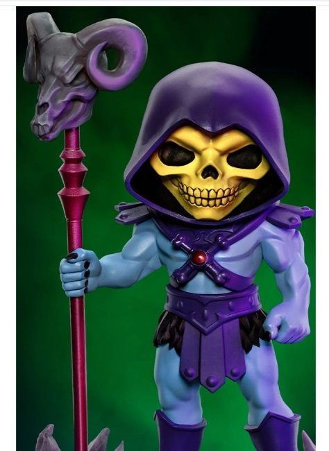 Estátua Esqueleto - He-Man e os Mestres do Universo - MiniCo - Iron Studios
