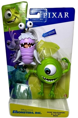 Boneco Articulado Monstros SA Mike Wazowski e Boo - Mattel