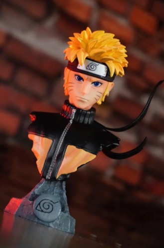 Estátua Busto Naruto Uzumaki: Naruto Shippuden