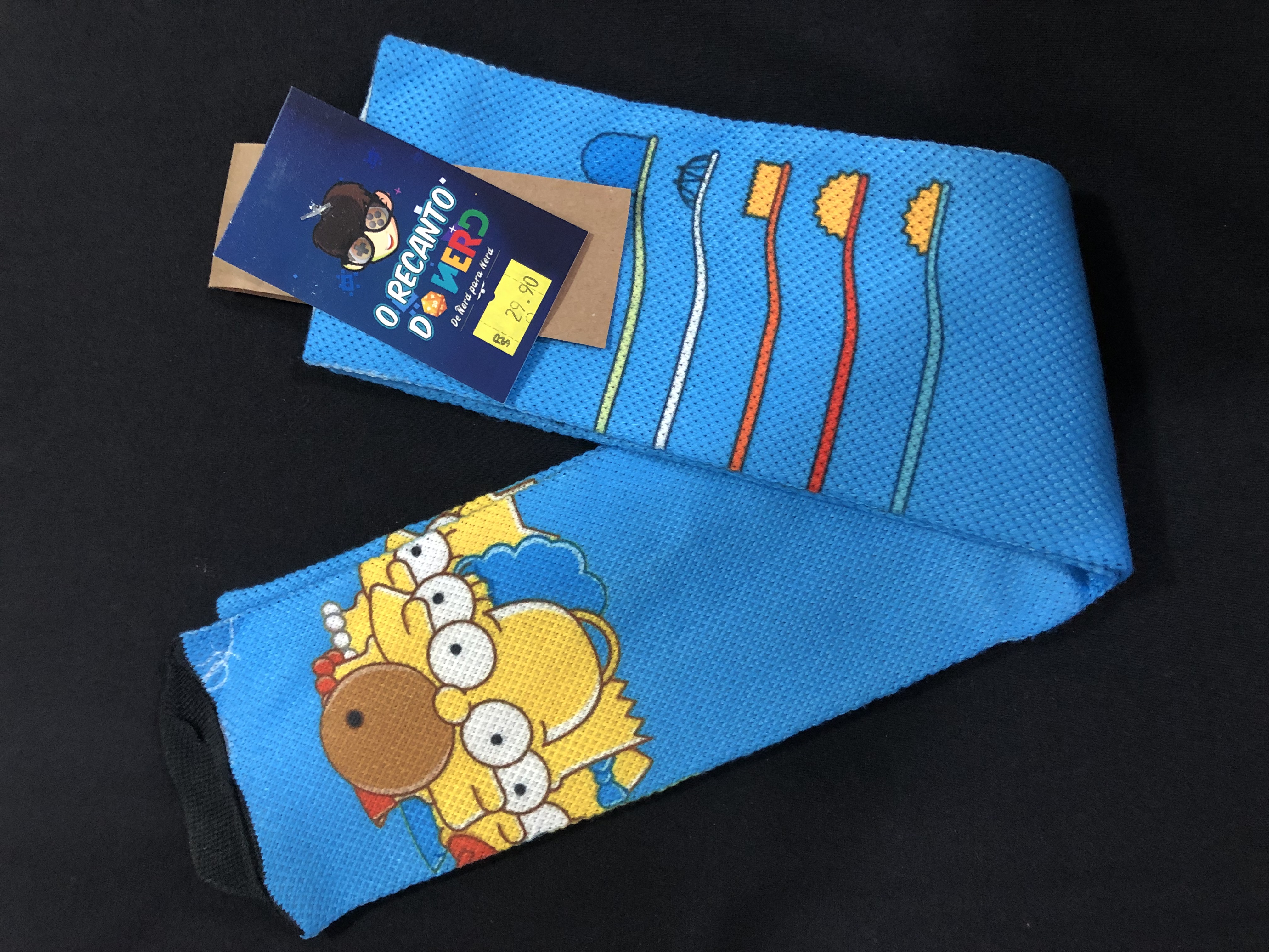 Meia - Os Simpsons - Família - Escovas de dente