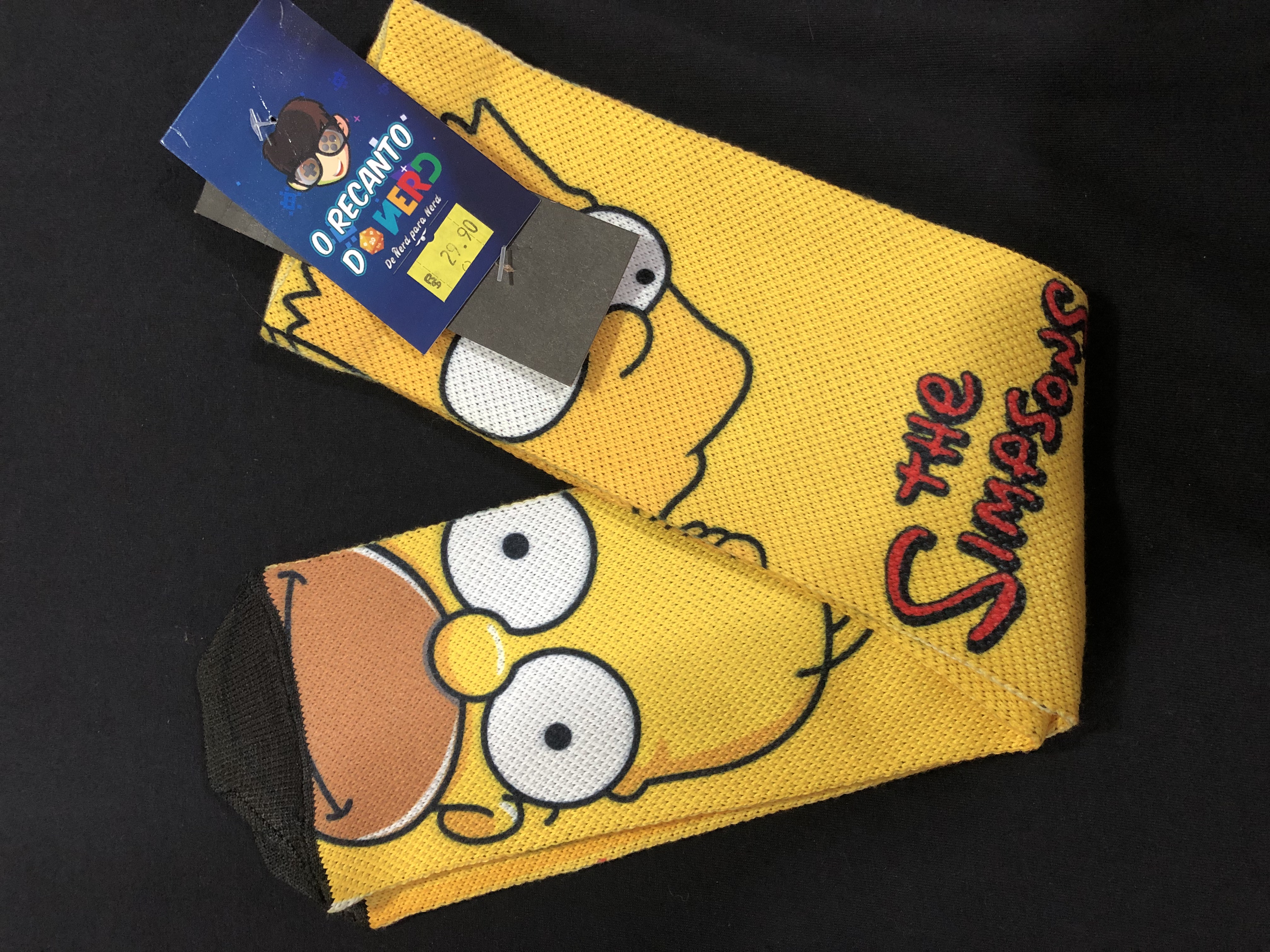 Meia - Os Simpsons - Homer e Bart