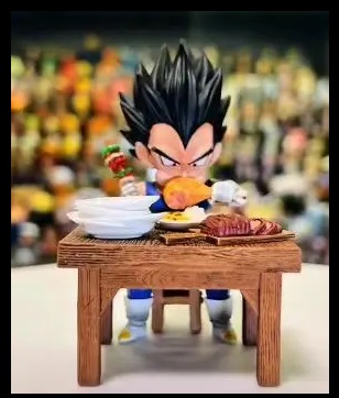 Dragon Ball Z Figura Anime - Vegeta Comendo