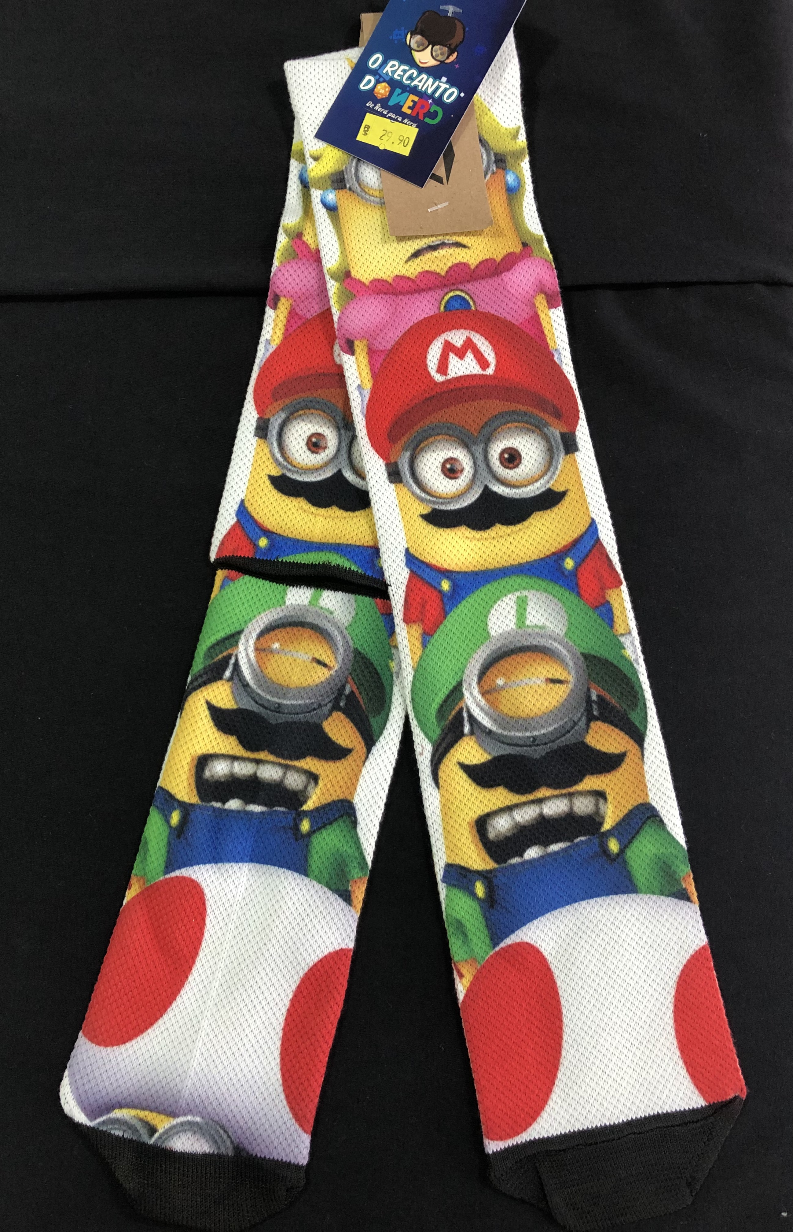 Meia - Minions Mário Bros