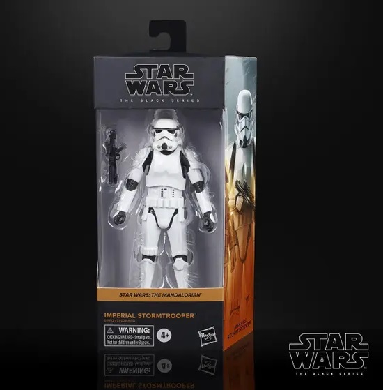 Boneco Star Wars Imperial Stormtrooper Black Series - Hasbro
