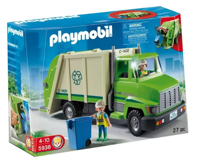Playmobil City - Caminhão de Reciclagem