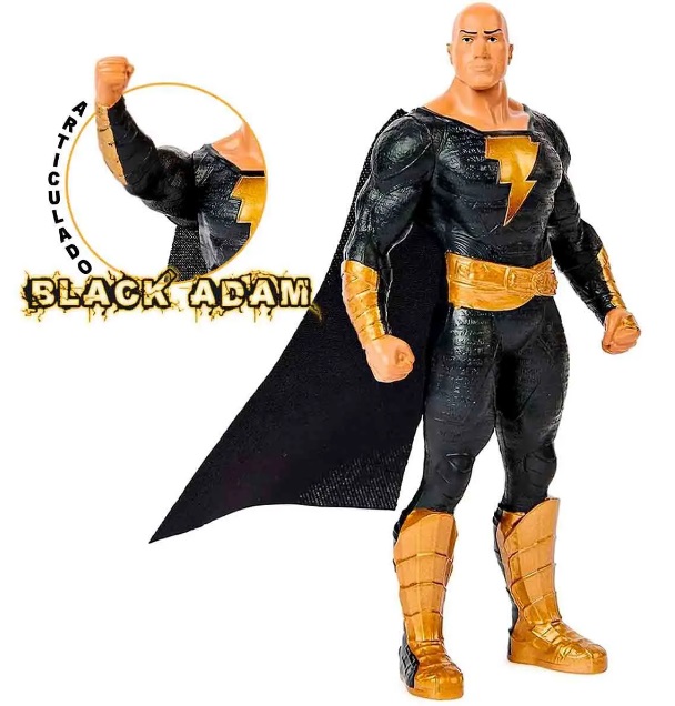 Boneco Adão Negro - Black Adam DC Comics 15 cm - Sunny