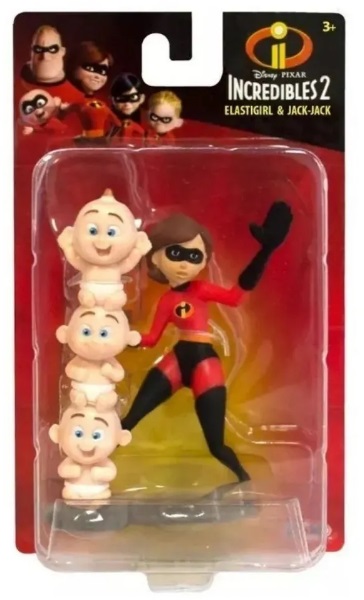 Boneco Os Incriveis 2 Mulher Elástica E Zezé - Sunny