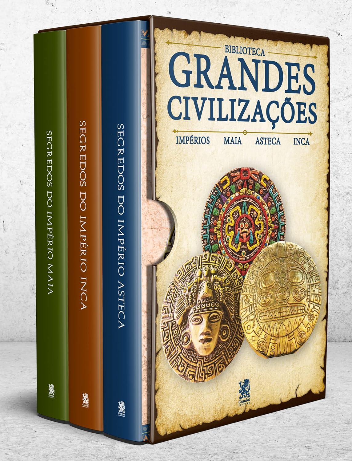 Biblioteca Grandes Civilizações - Box com 3 Livros Capa comum