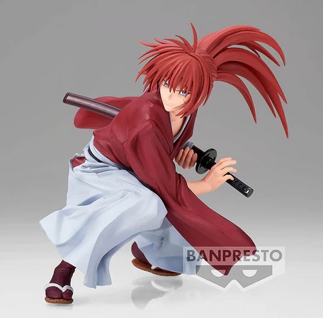 Estatueta KENSHIN HIMURA - SAMURAI X - BANDAI - 12CM