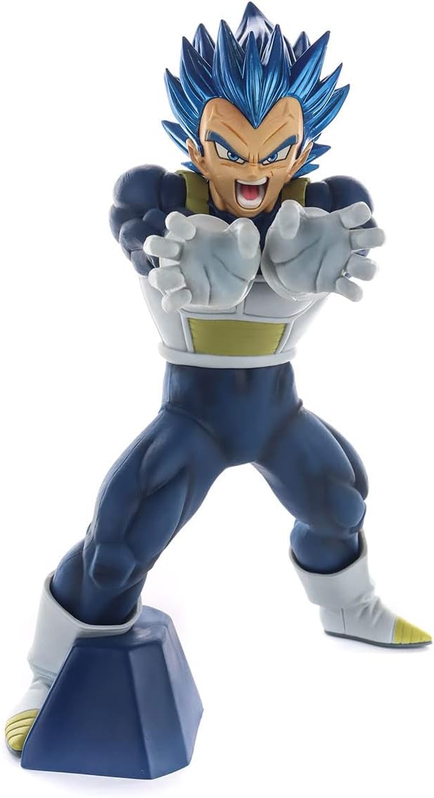Estatueta Dragon Ball Super - Vegeta Super Sayajin Blue - MAXIMATIC - Bandai