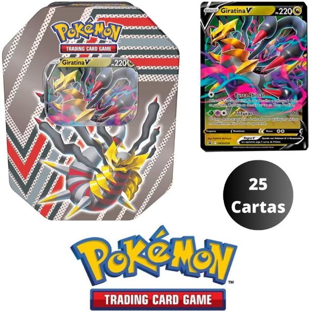 Lata Potencial Oculto Giratina 25 Cartas Copag