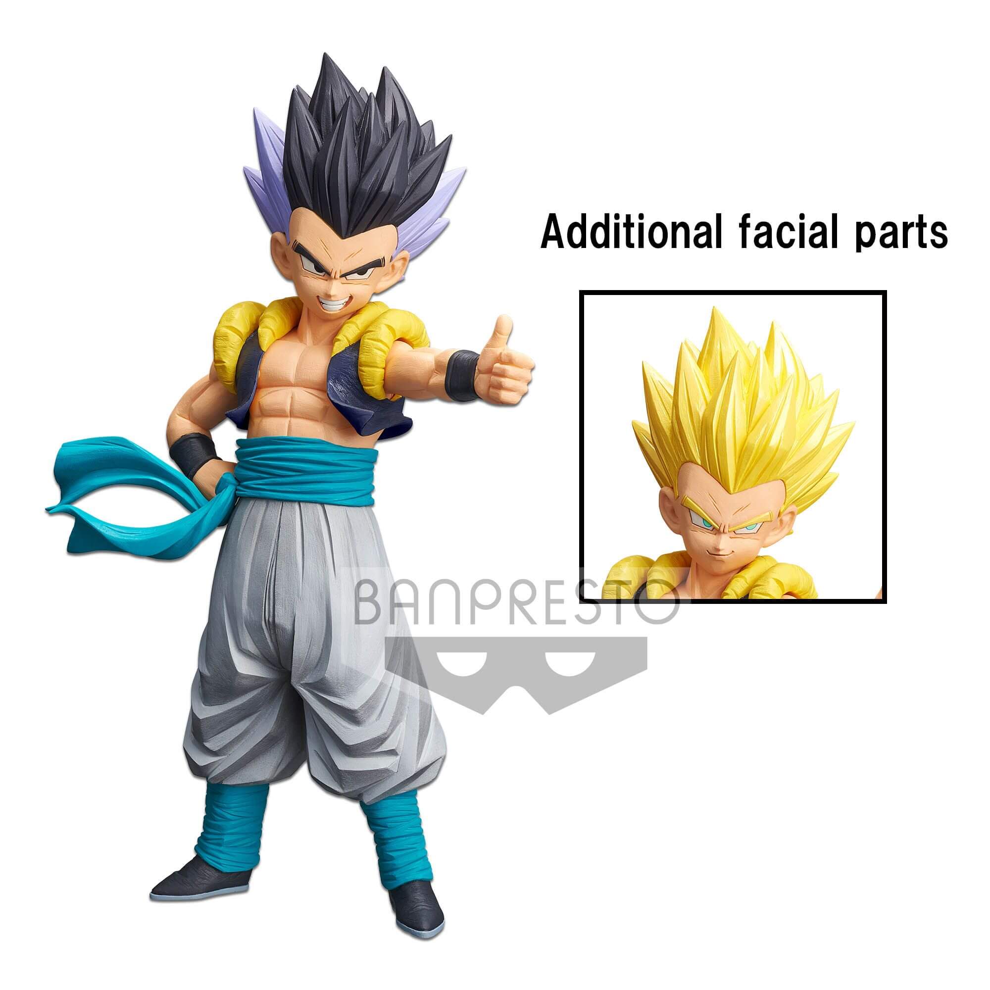 Estatua Dragon Ball Z - Gotenks - Grandista Resolution of Soldiers - BANPRESTO