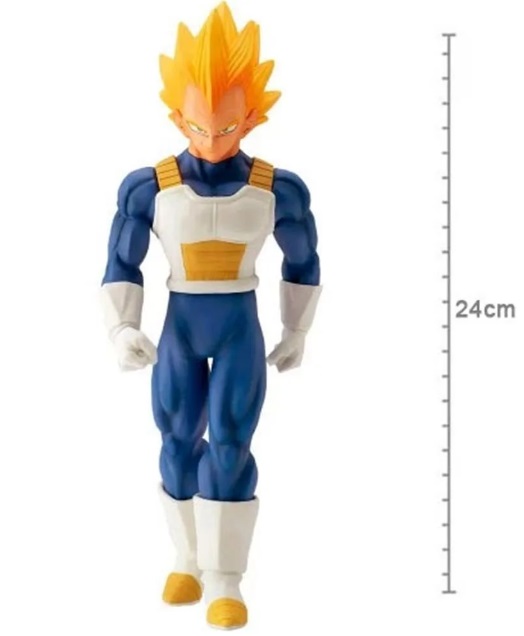 Estatueta Dragon Ball Z - Super Saiyan Vegeta - Solid Edge Works - Banpresto