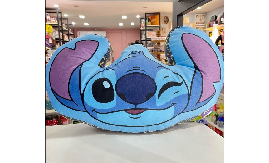 Almofada Fibra Formato Stitch Relaxe