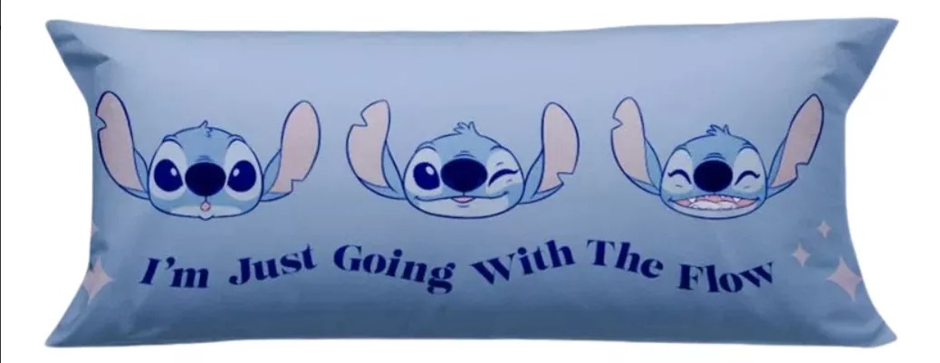 Almofada Personagens 70x50cm - Zona Criativa Cor Stitch Desenho Do Tecido Liso