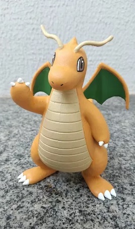 Pokémon - Dragonite 16cm - Impressão 3d