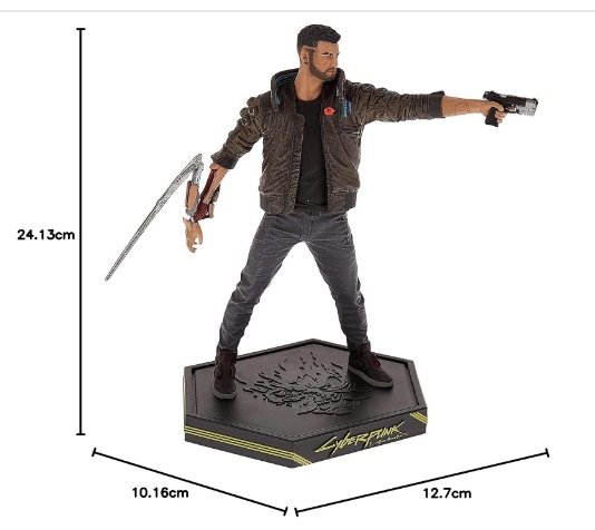 FIGURE CYBERPUNK 2077- MALE V, Dark Horse