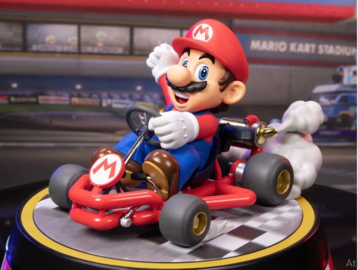 Estátua Mario Kart: Mario (Collector's Edition) - FIRST 4 FIGURES