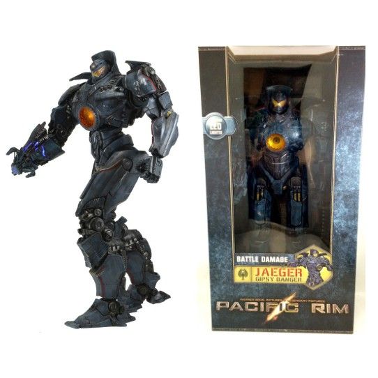 GIPSY DANGER Pacific Rim 18 polegadas - Neca (Luz Com Defeito)