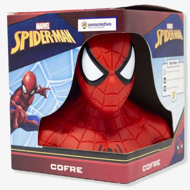 Busto Cofre Spider-man
