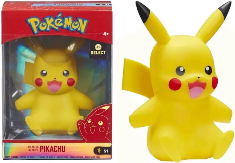 Boneco Pokémon Figura Pikachu Select - Sunny