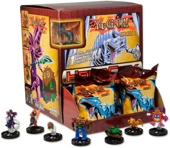 Boneco Yu-Gi-Oh. Heroclix: Single Figura Serie 1 Sortido (Unidade)