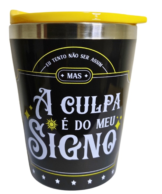 Copo Térmico Mini A Culpa É Do Meu Signo Astrologia - 400ML