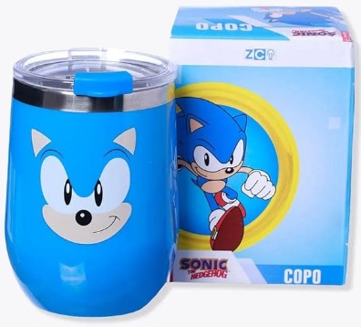Copo Viagem Sonic 400ml