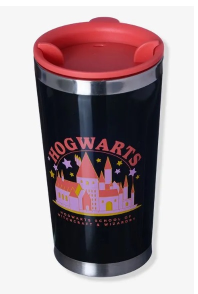 Copo Viagem Tony Hogwarts Sticker - Harry Potter 350ML