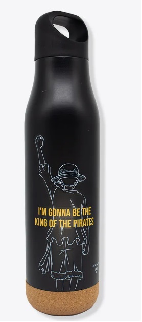 Garrafa Corky 500ml - One Piece - base cortiça