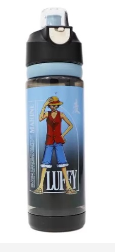 Garrafa Lock Wanted Monkey D Luffy 600ml
