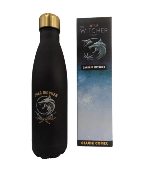 Garrafa Cantil The Witcher Geralt Oficial - 500ml